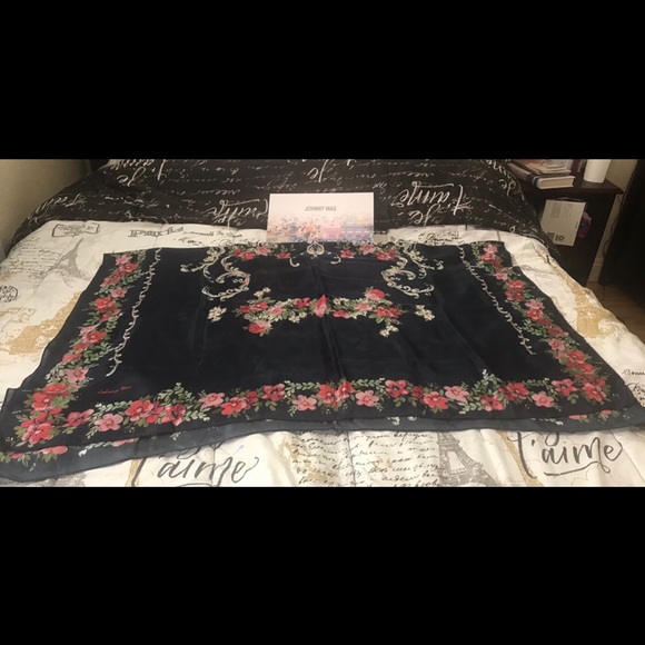 🌺S O L D 🌺Johnny Was Mococo Scarf 🧣🌺 - Picture 2 of 6